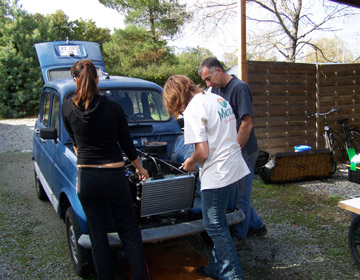 <b>M�canique</b> changement radiateur